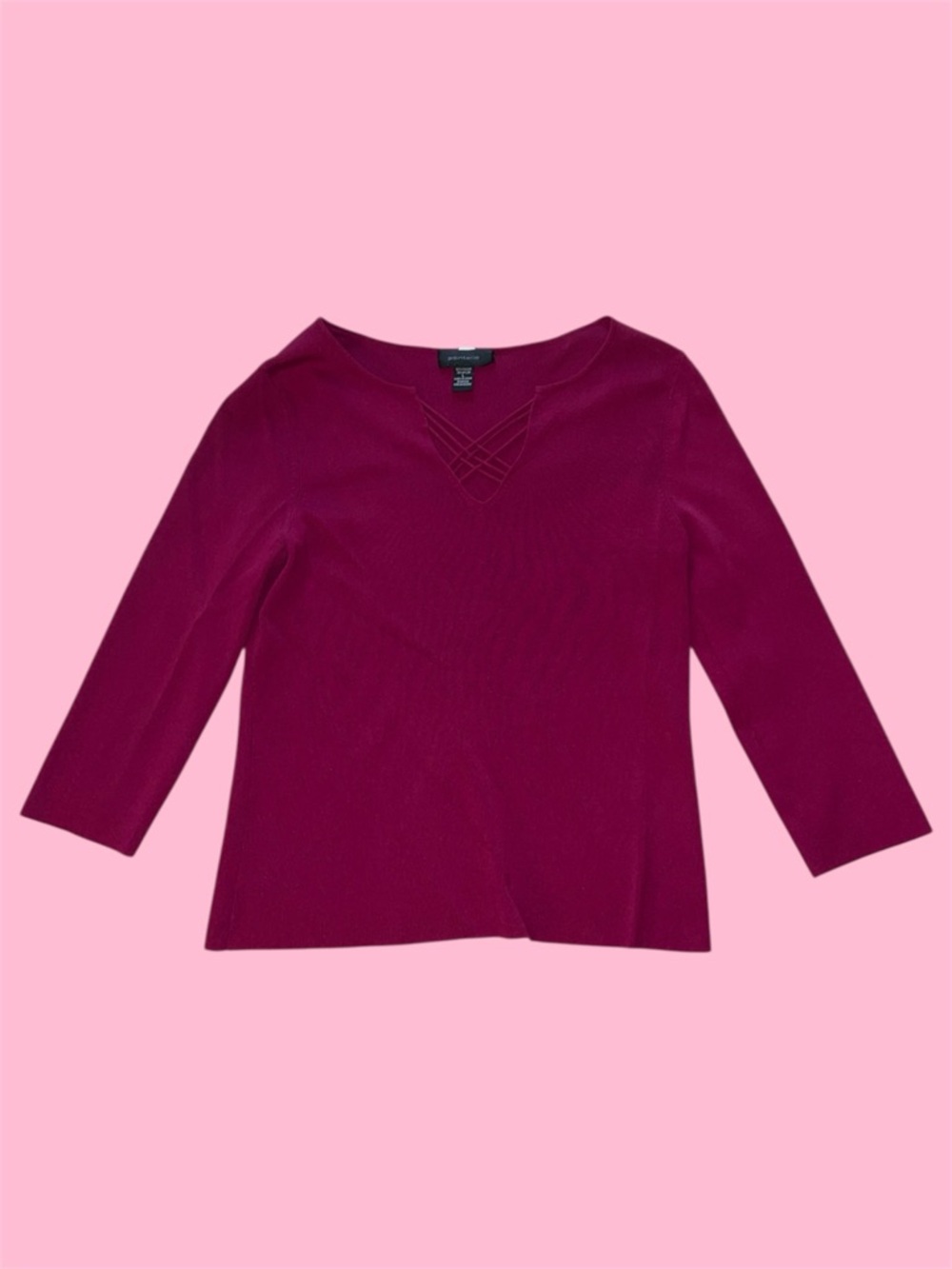 Pointelle‎ blouse